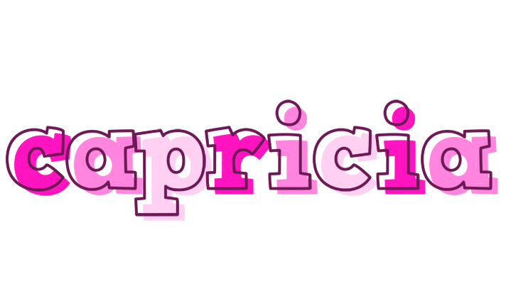 Capricia hello logo