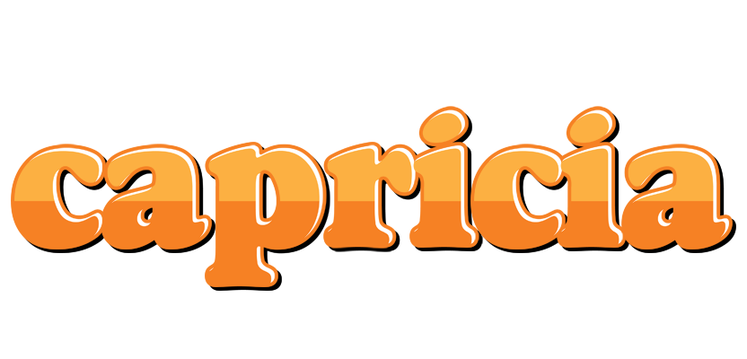Capricia orange logo
