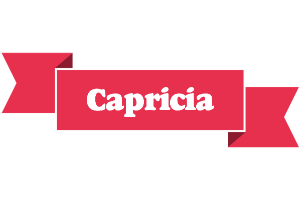 Capricia sale logo