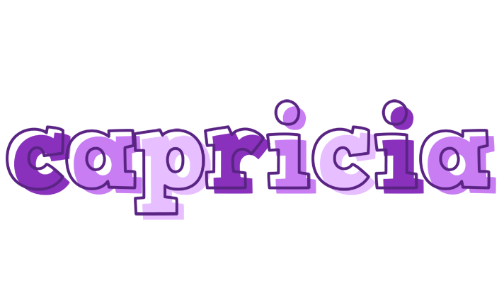 Capricia sensual logo