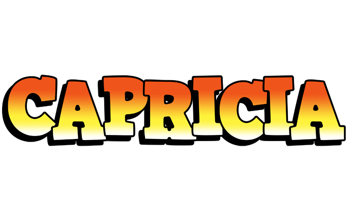 Capricia sunset logo