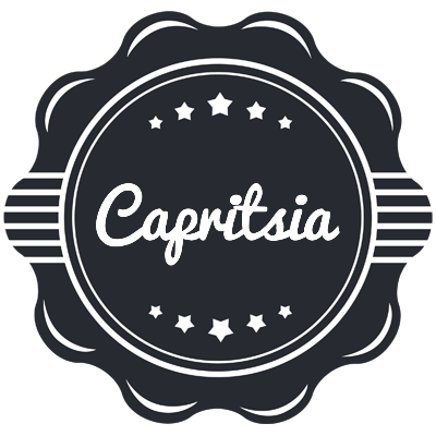 Capritsia badge logo