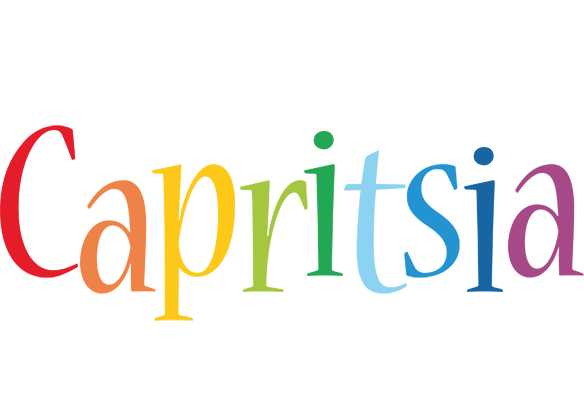 Capritsia birthday logo
