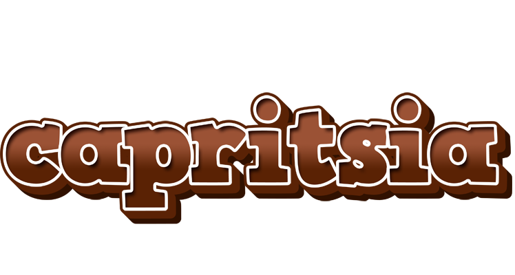 Capritsia brownie logo