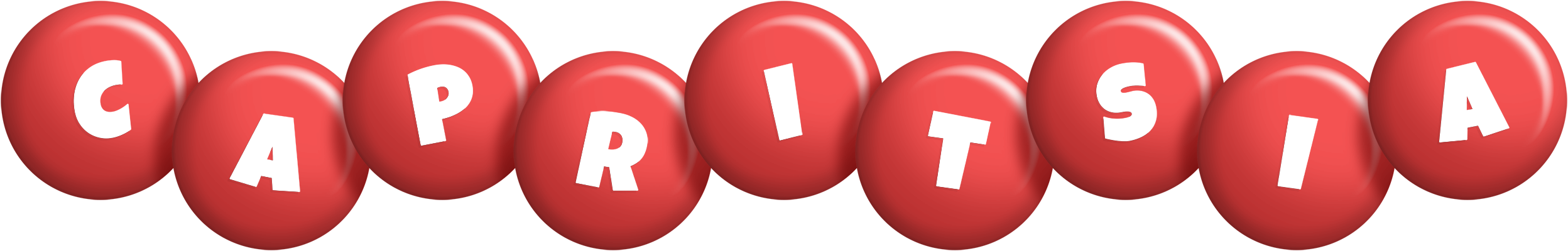 Capritsia candy-red logo