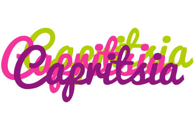 Capritsia flowers logo