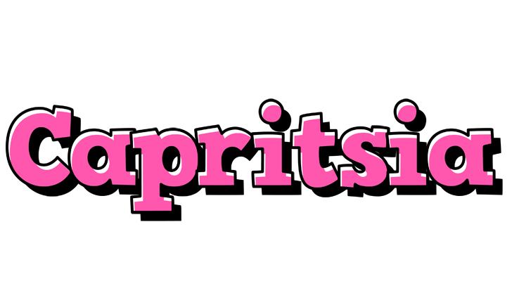 Capritsia girlish logo