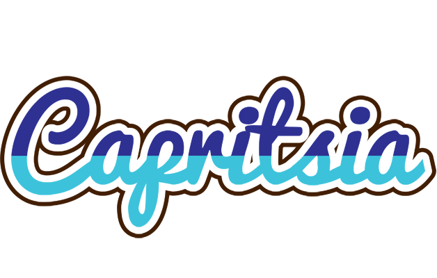 Capritsia raining logo