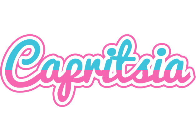 Capritsia woman logo