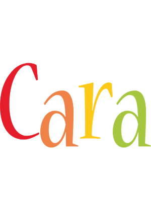 Cara birthday logo