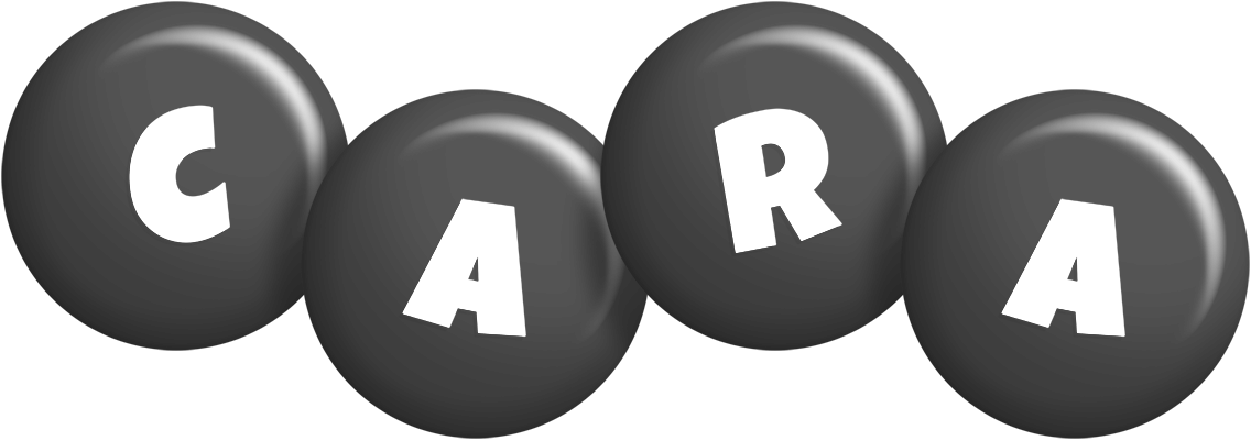 Cara candy-black logo