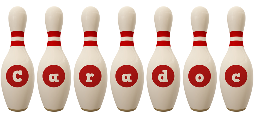 Caradoc bowling-pin logo