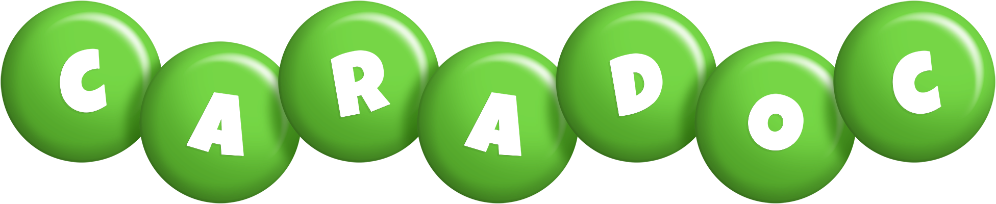 Caradoc candy-green logo