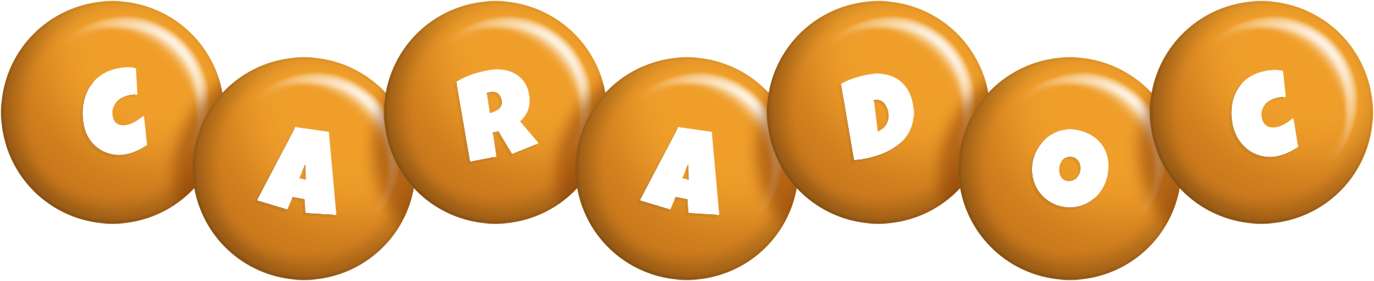 Caradoc candy-orange logo