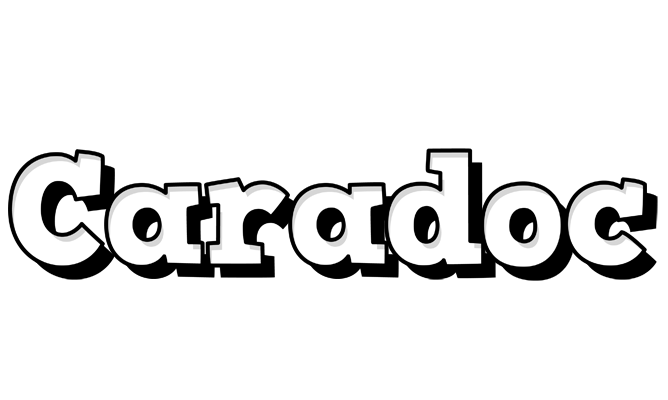 Caradoc snowing logo