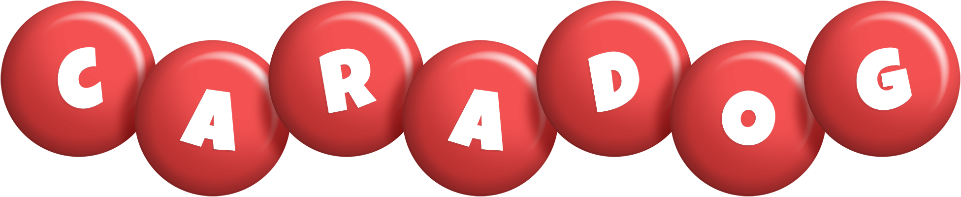 Caradog candy-red logo