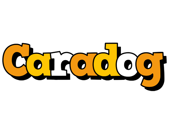 Caradog cartoon logo