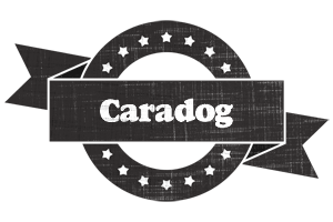 Caradog grunge logo