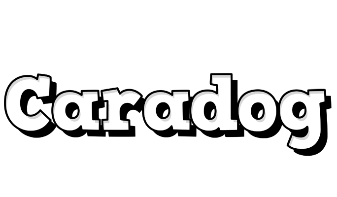 Caradog snowing logo