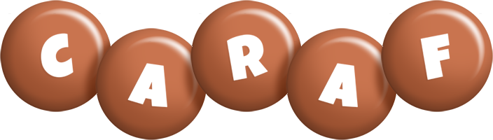 Caraf candy-brown logo