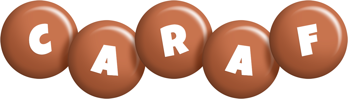 Caraf candy-brown logo