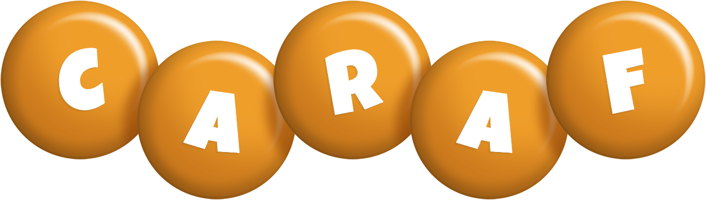 Caraf candy-orange logo