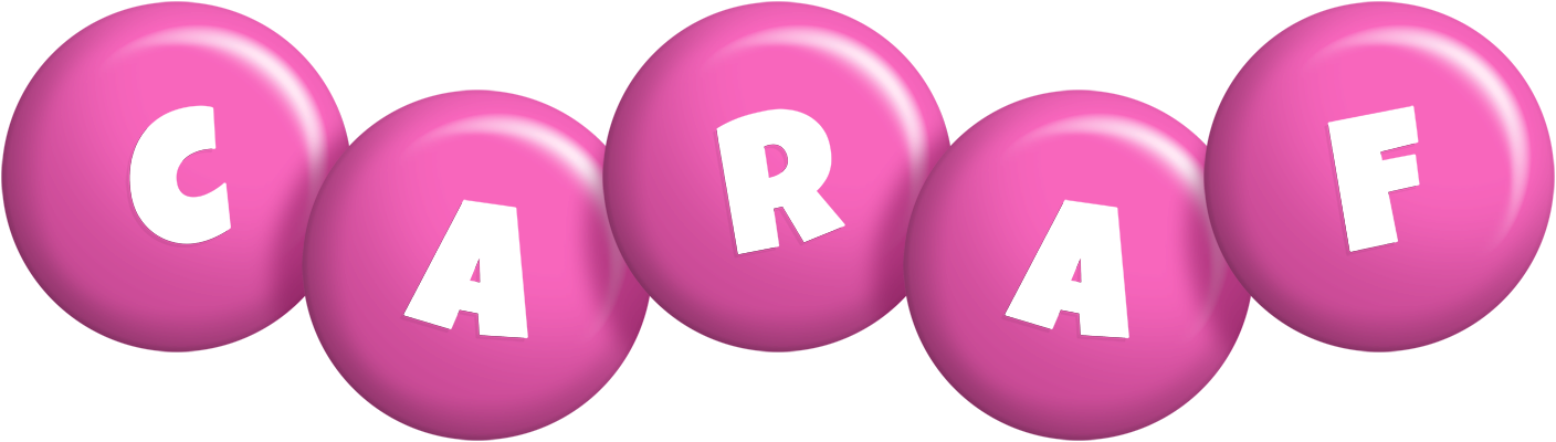 Caraf candy-pink logo