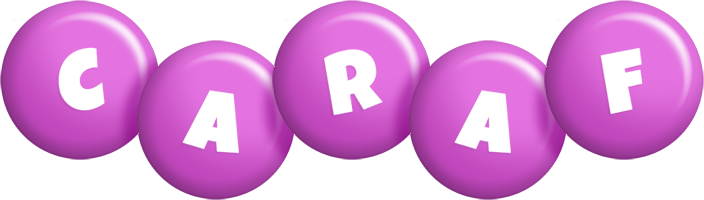 Caraf candy-purple logo