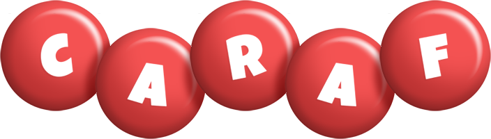 Caraf candy-red logo