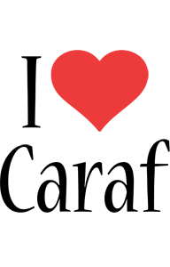 Caraf i-love logo