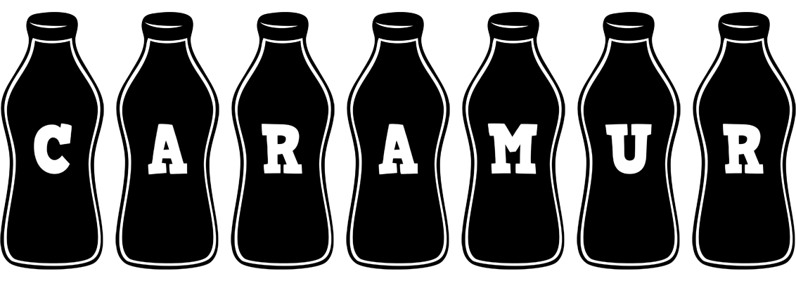 Caramur bottle logo