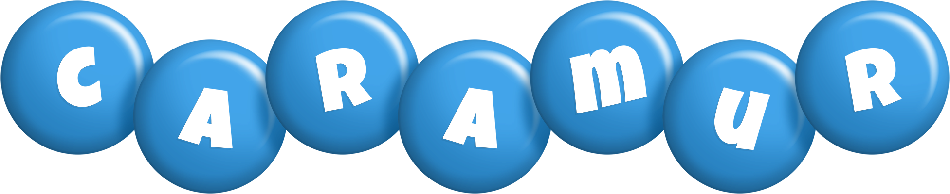 Caramur candy-blue logo