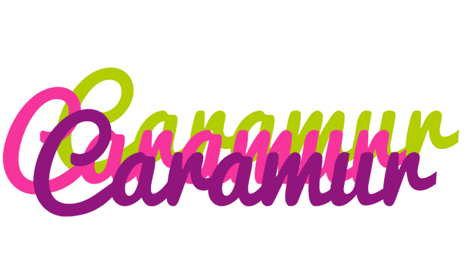 Caramur flowers logo