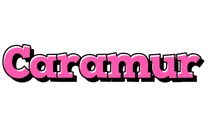 Caramur girlish logo