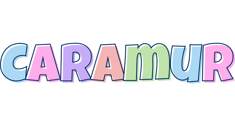 Caramur pastel logo