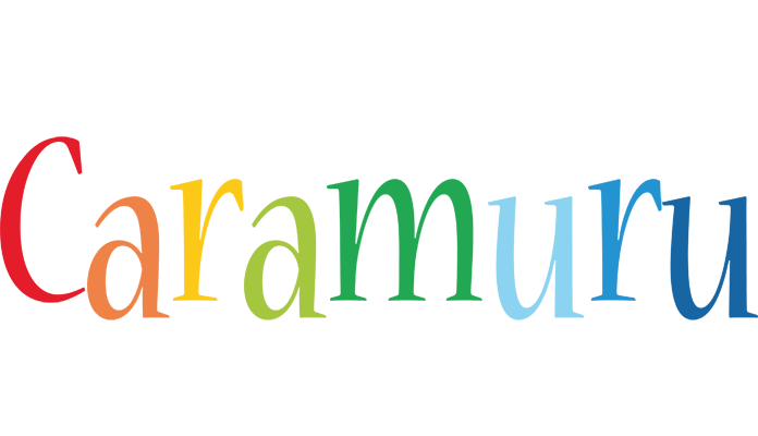 Caramuru birthday logo