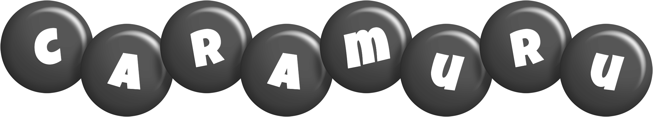 Caramuru candy-black logo