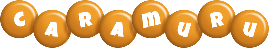 Caramuru candy-orange logo