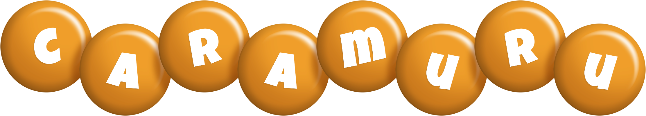 Caramuru candy-orange logo