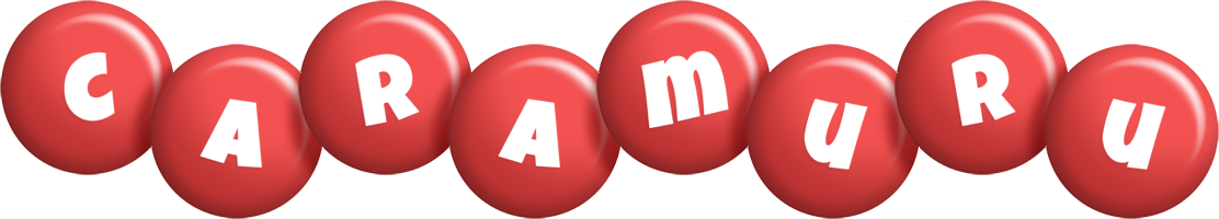 Caramuru candy-red logo