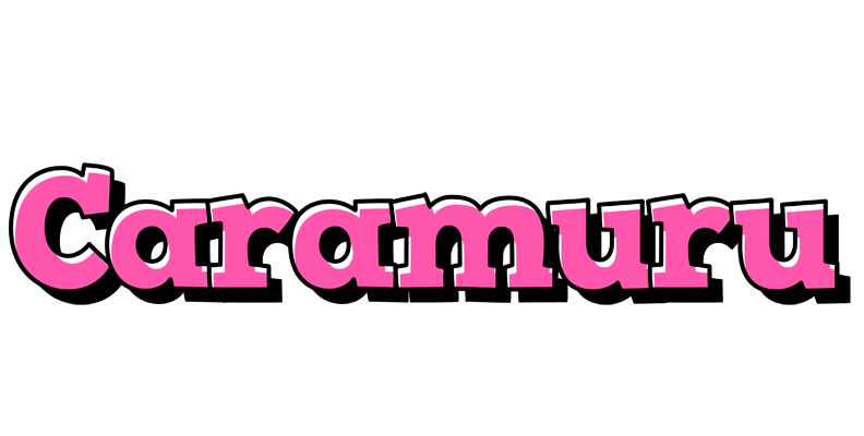 Caramuru girlish logo
