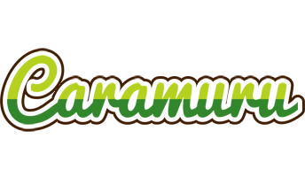 Caramuru golfing logo