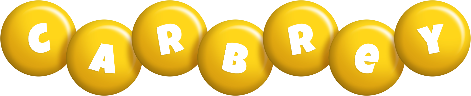 Carbrey candy-yellow logo