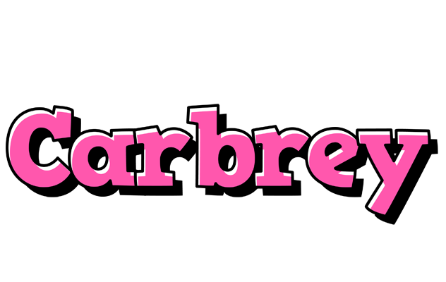 Carbrey girlish logo