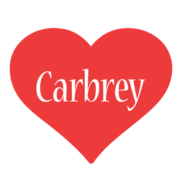 Carbrey love logo