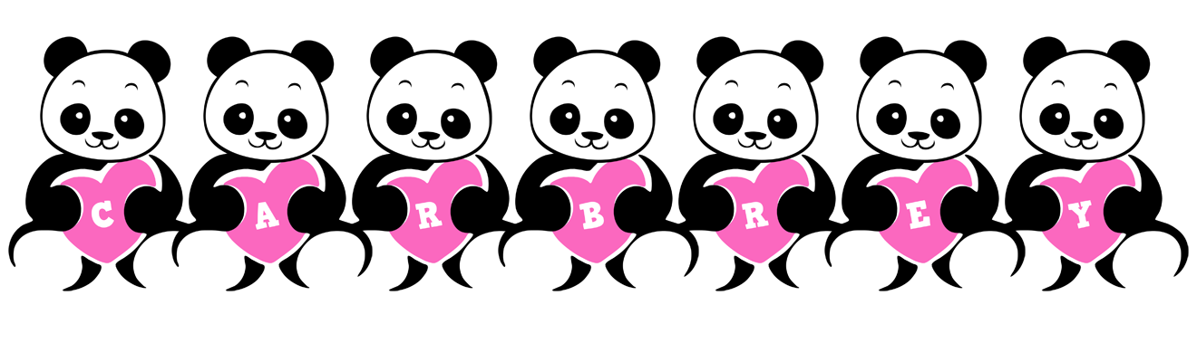 Carbrey love-panda logo