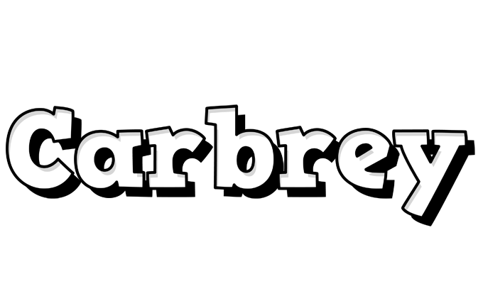 Carbrey snowing logo