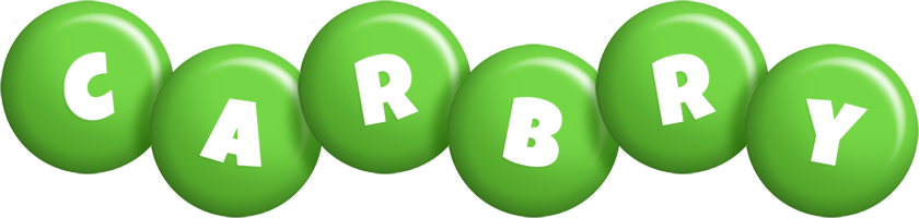 Carbry candy-green logo