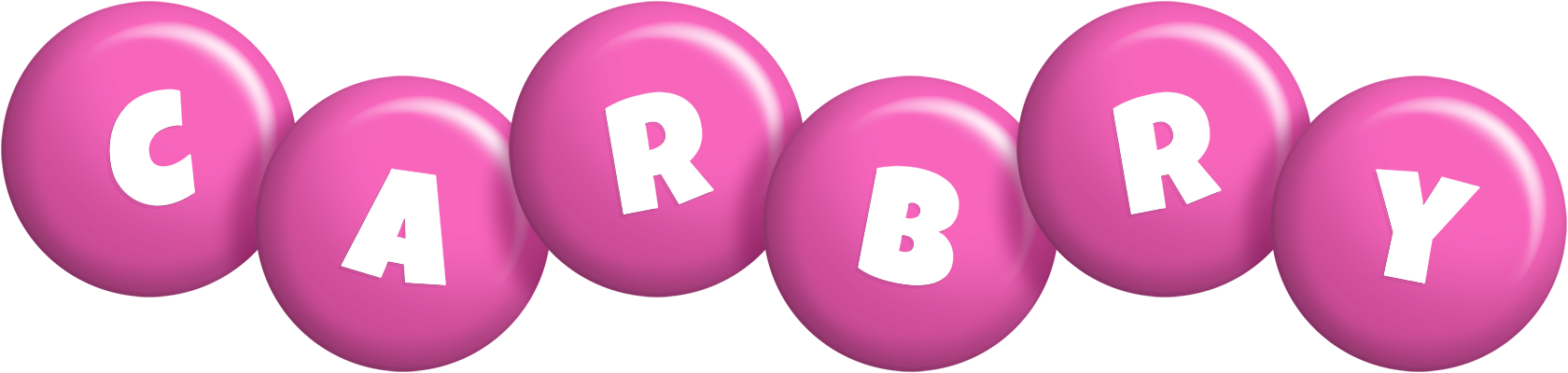 Carbry candy-pink logo