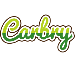 Carbry golfing logo